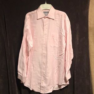 Pink and white check 15 1/2 x 33 Daniel Cremieux